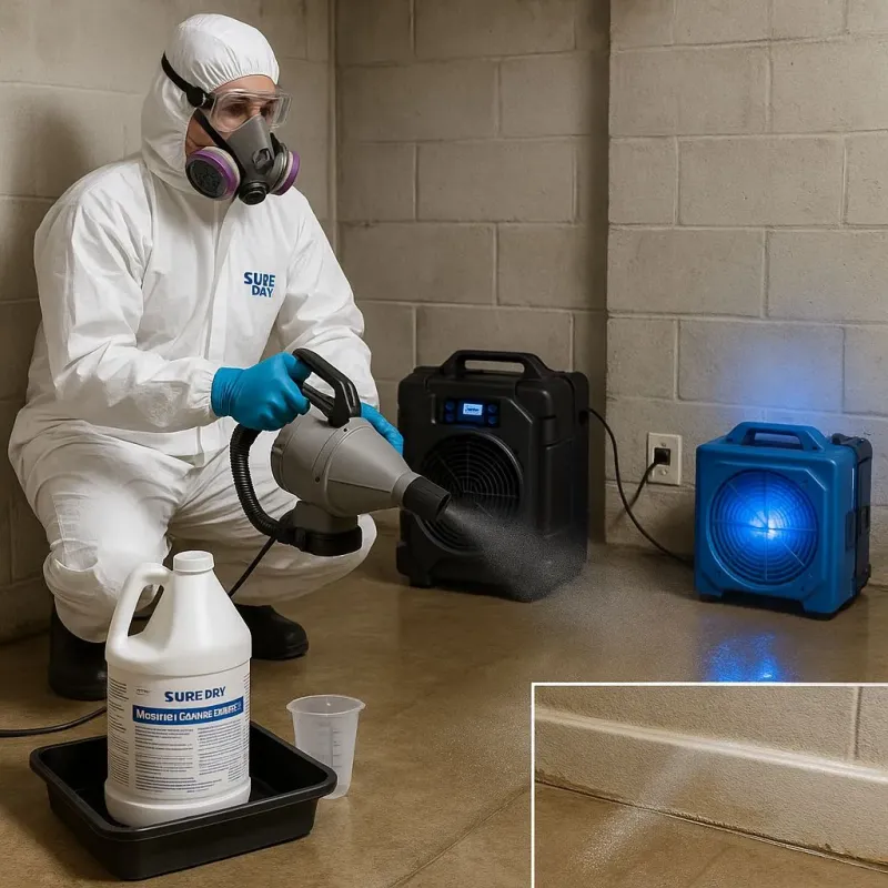 Sanitization and Odor Removal process in Hampden, ME