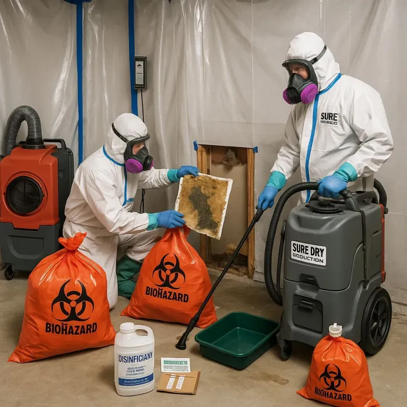 Contaminated Water Handling Protocols process in Hampden, ME