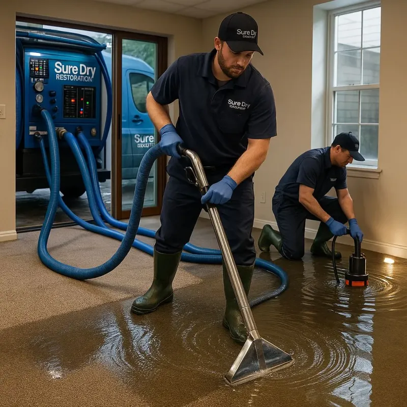 Water Extraction and Removal process in Hampden, ME